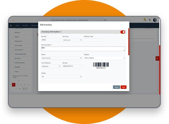 LionO360 ERP Barcode Scanner