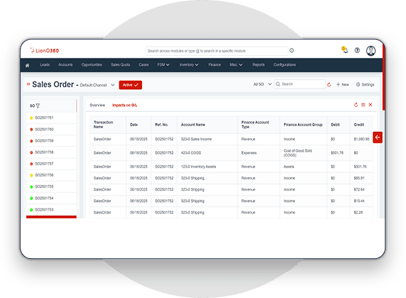 Control Your Sales Orders