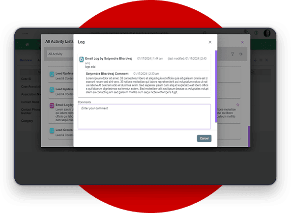 LionO360 CRM Customer Service