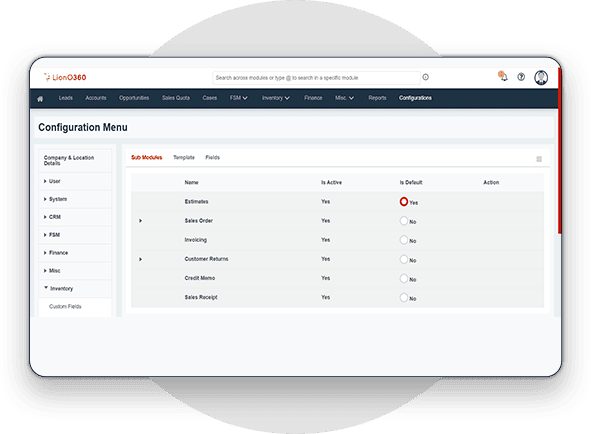 Track & Manage Inventory Levels
