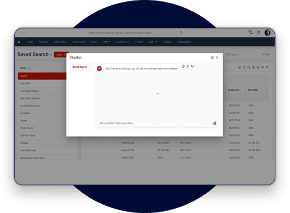 AI-based Saved Searches bot