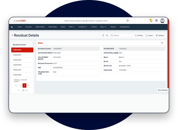 Serial Number Management Module 