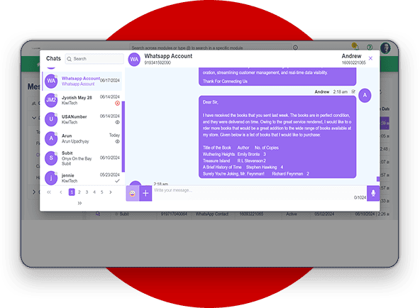 LionO360 CRM Improve customer engagement