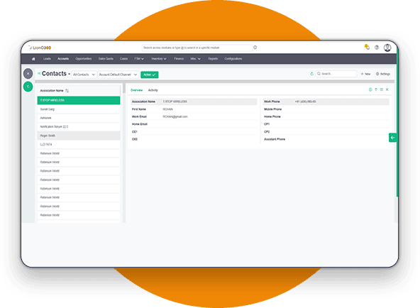 LionO360 CRM Email Integration