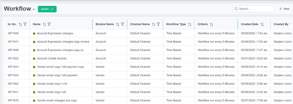LionO360 CRM Workflow Automation
