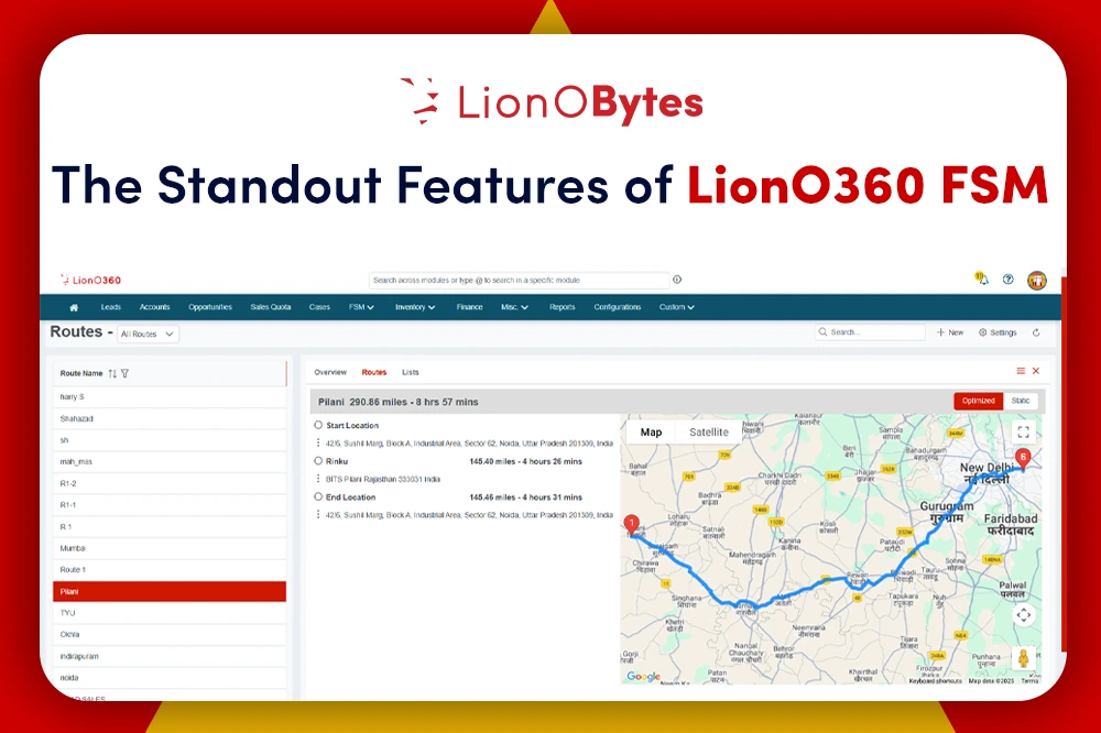 Top Features of LionOBytes India Field Service Management Software You Should Know